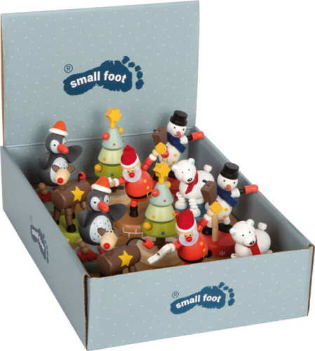 Vánoční a zimní tančící figurka 1 ks Small foot