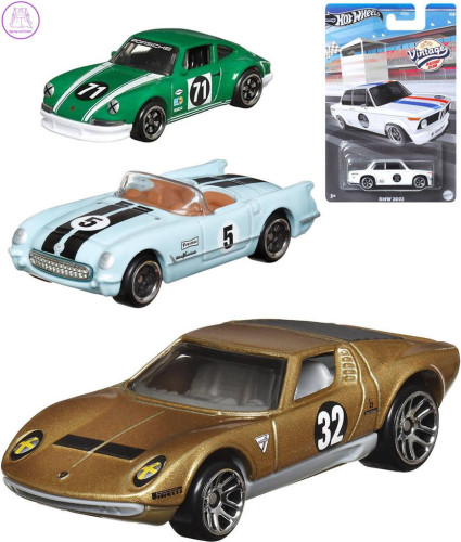Hot Wheels tematický vintage angličák HRT81