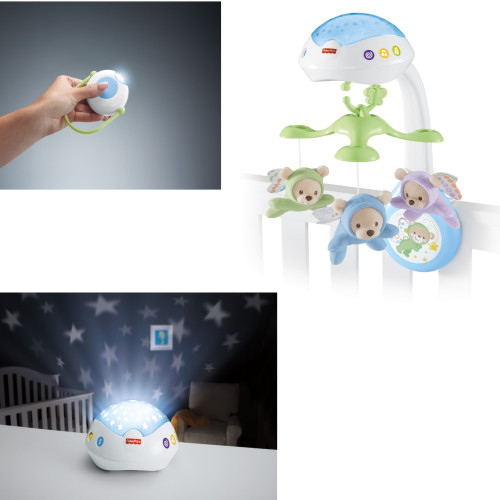 Kolotoč nad postýlku motýlci Fisher Price