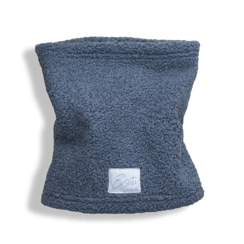 Zimní nákrčník Teddy fleece double Denim blue Esito