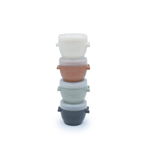 Kelímky na potraviny Snap&Go 118 ml - 4 ks Melii