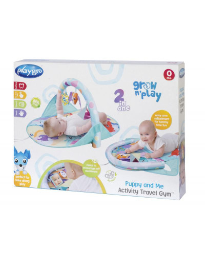 Cestovní hrací podložka se štěňátky Playgro