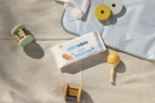 4x WATERWIPES 100% BIO odbouratené ubrousky 60 ks