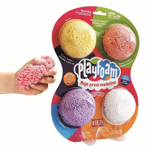 PlayFoam Boule 4pack-Třpytivé