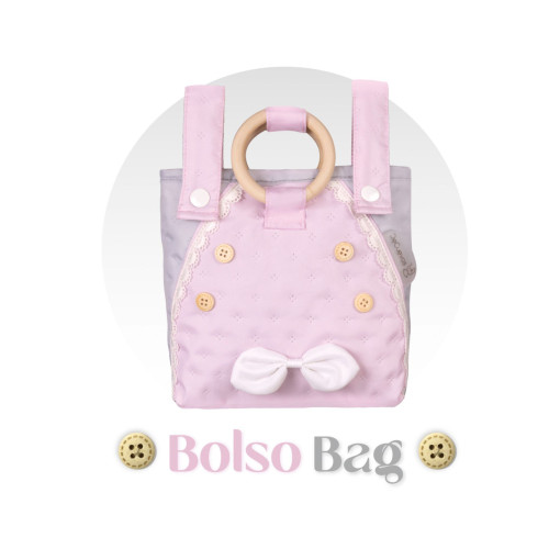 Skládací kočárek pro panenky se slunečníkem a taškou Sophie 60 cm DeCuevas