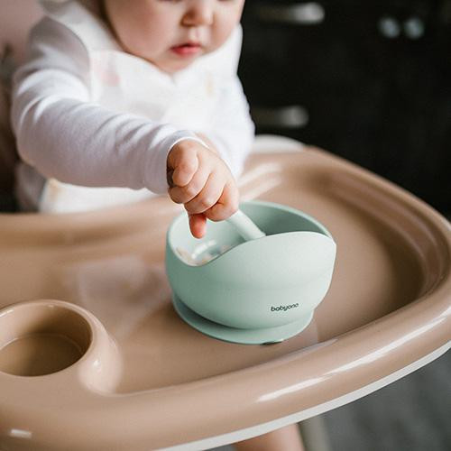 Silikonová miska s přísavkou BabyOno