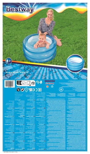 Nafukovací bazének 70 x 30 cm Bestway