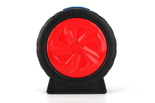 Hrací set v kufru design pneumatika se 4 autíčky