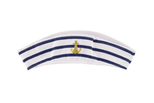 Látková námořnická čepice průměr 27 cm