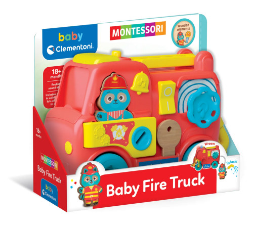 Clemmy baby Montessori Hasičské auto