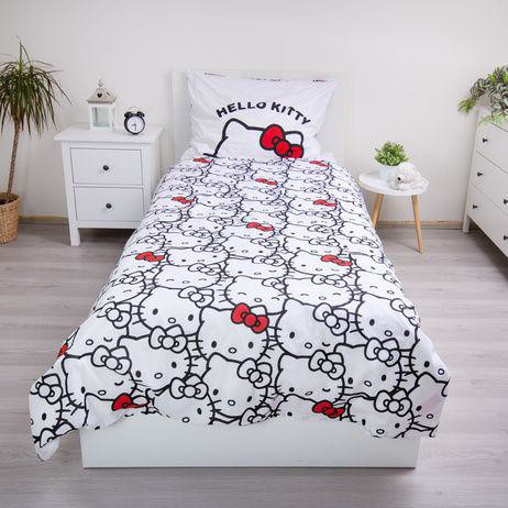 Povlečení Hello Kitty 140 x 200, 70 x 90 cm Jerry Fabrics