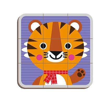 Magnetibook Zvířata Puzzle Janod