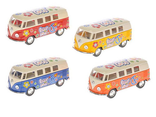 Autobus Volkswagen 13 cm kov na zpětný chod