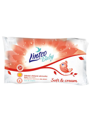 Vlhčené ubrousky Linteo Baby 24ks