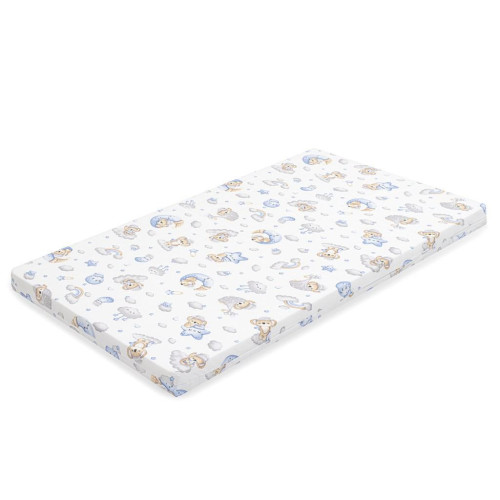 Dětská pěnová matrace New Baby Standard 120 x 60 x 6 cm koala modrá