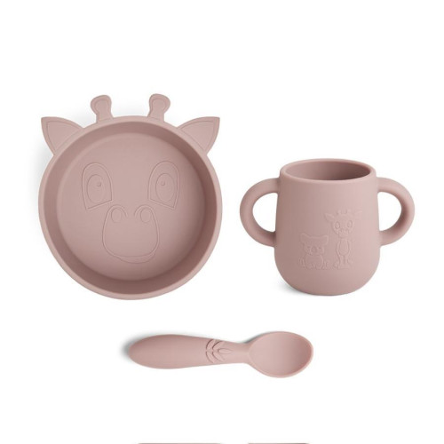 Ebba Silikonový jídelní set Nuuroo