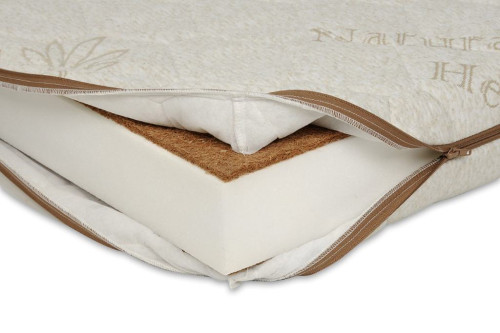 Matrace Coco Hemp 120 x 60 x 12 cm Babymatex