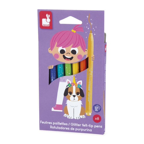 Colorino Magické fixy přepisovací 10 barev Janod
