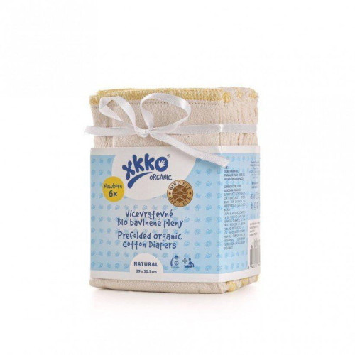 Vícevrstvé plenky XKKO Organic (4/6/4) - Bird Eye