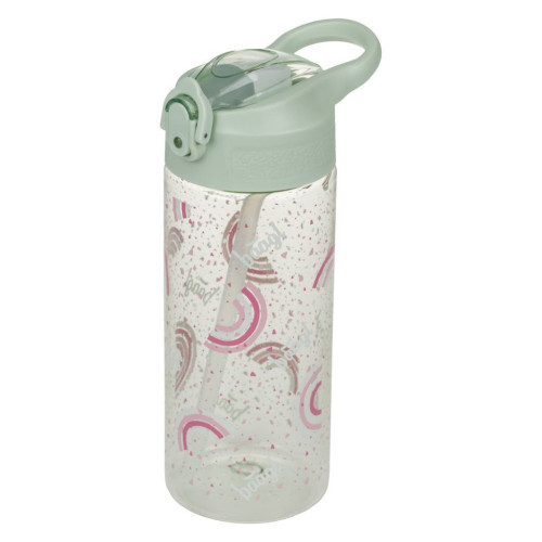 Tritanová láhev na pití s brčkem 500 ml Baagl