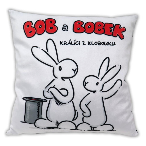 Polštář 30x30 cm, Bob a Bobek