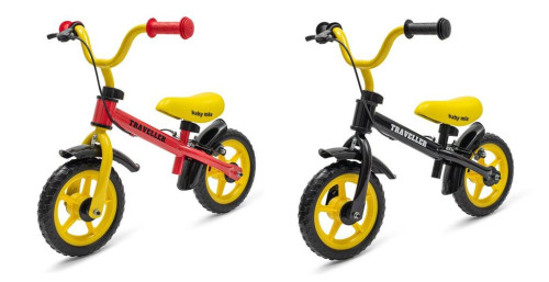 Dětské balanční kolo s brzdou Traveller Baby Mix
