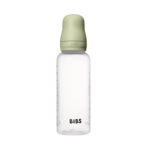 Antikoliková láhev s kaučukovým dudlíkem 270 ml Bibs