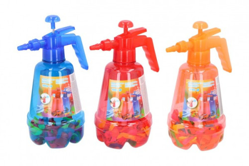Pumpa na vodní bomby + bomby 100 ks