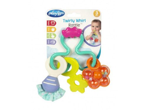 Chrastítko s kousátky pastelové Playgro