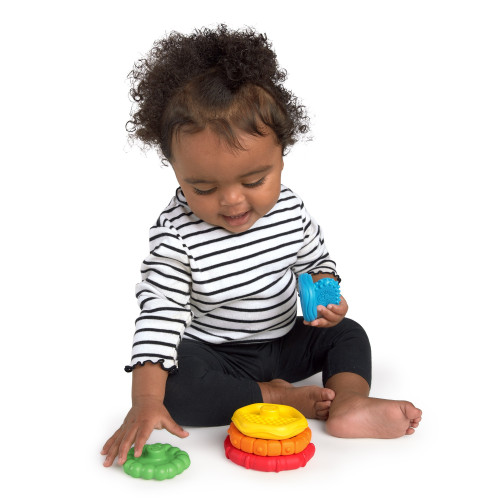 Kousátko stohovací 2v1 Stack & Teethe™ BABY EINSTEIN 0 m+