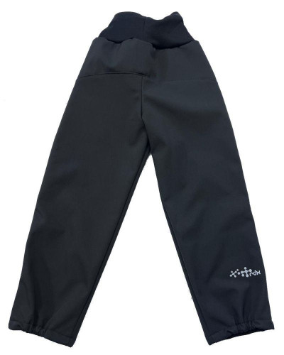 Černé softshell kalhoty s reflexním prvkem RDX