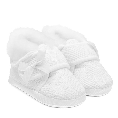 Kojenecké zimní capáčky ke křtu New Baby holka