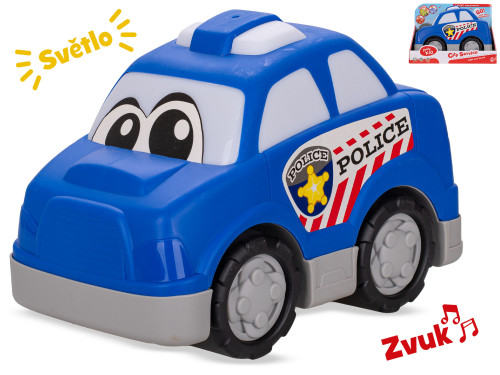 Auto na volný chod Policie