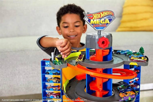 Hot Wheels City vylepšená mega garáž GTT95