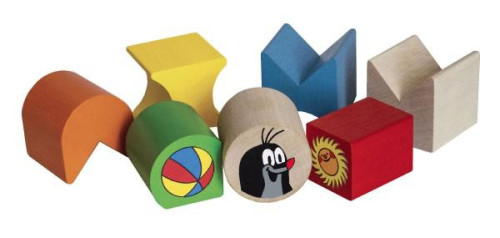 Pyramida Krtek skládačka Detoa