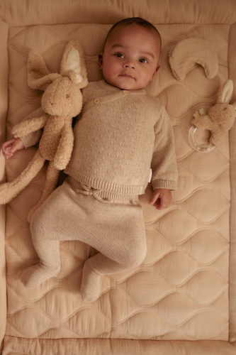 Králíček plyšový 32 cm Newborn Naturals Little Dutch