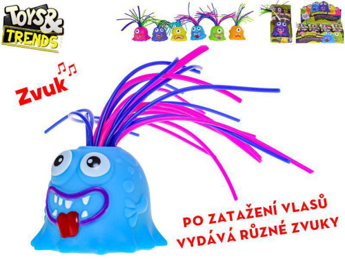 Toys&Trends Brainboooom příšerka 6 cm se zvukem