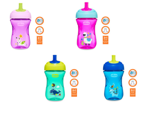 Hrneček Advanced s brčkovým náustkem 266 ml, 12m +