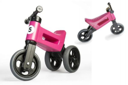 Odrážedlo Funny Wheels Sport 2v1 s gumovými koly