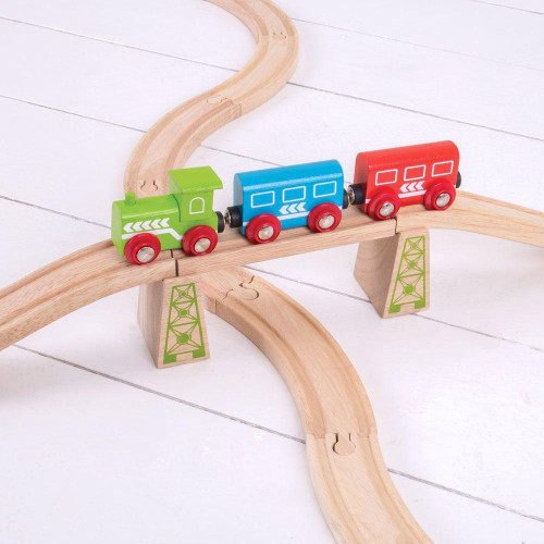 Mostní pilíře 6 ks Bigjigs Rail
