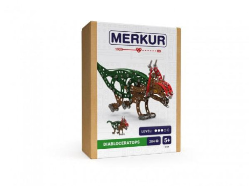 Stavebnice Diabloceratops 284 ks v krabici 13x18x5 cm Merkur