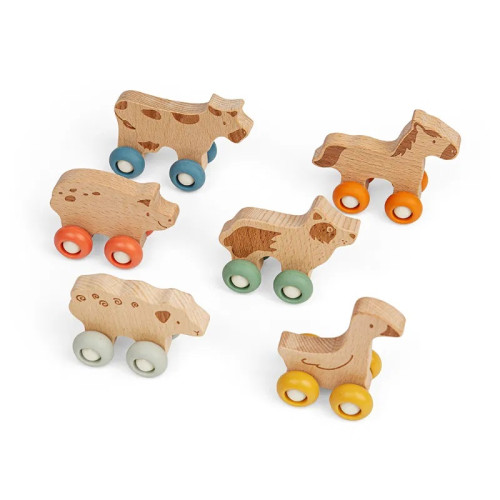 Domácí zvířátko na kolečkách Bigjigs Toys