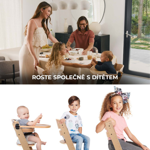 Židlička jídelní Enock Kinderkraft