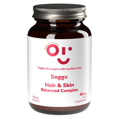 Beggs Balanced hair&skin Complex (90 kapslí)