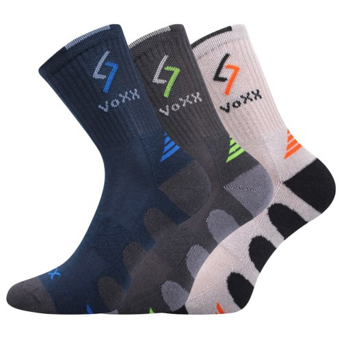 Ponožky dětské sportovní Tronic bavlněné chlapecké (3 páry)