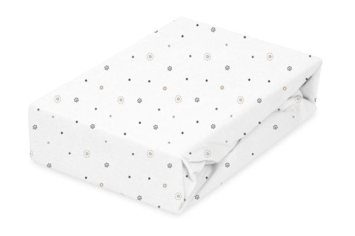 Nepromokavé prostěradlo jersey Print 60 x 120 cm Babymatex