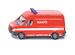 Hasiči dodávka česká verze Siku