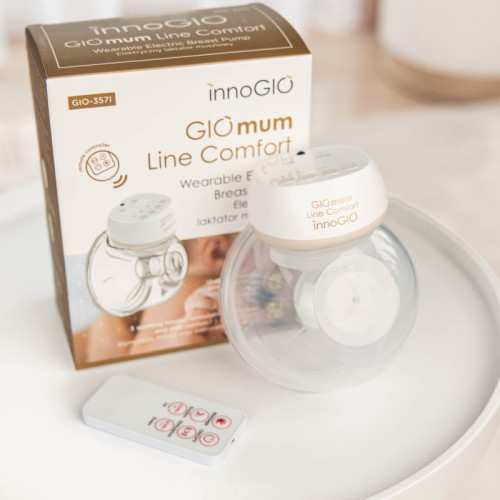 Přenosná elektrická odsávačka mateřského mléka GIOmum Line Comfort Single InnoGIO