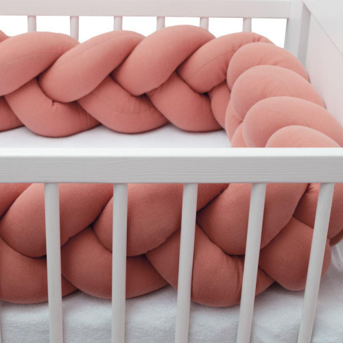 Ochranný mantinel do postýlky cop mušelínový New Baby