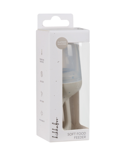 Krmící kousátko Platinum Silicone Sand KikkaBoo